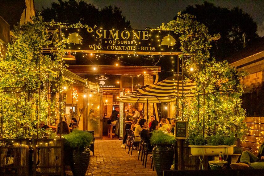 SEO for small businesses in 2025 — local restaurant at night showing strong online visibility