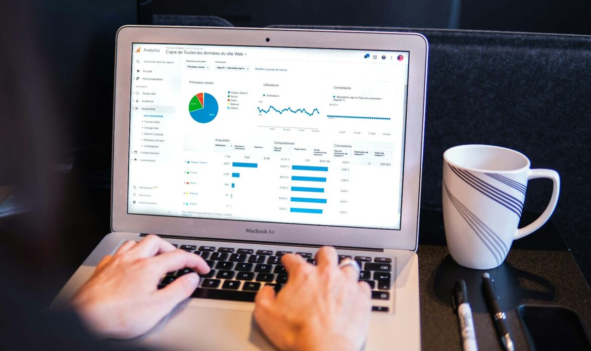 local SEO not working dashboard reviewed on laptop by small business owner