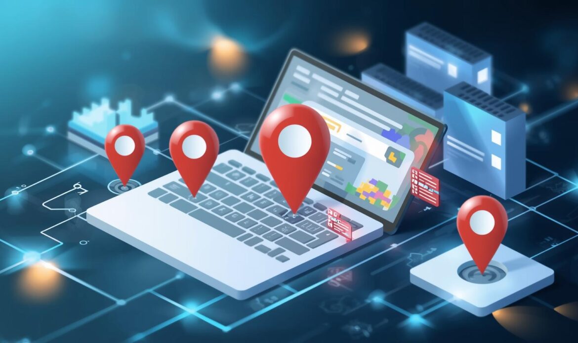 how local SEO works across multiple locations using maps and performance data