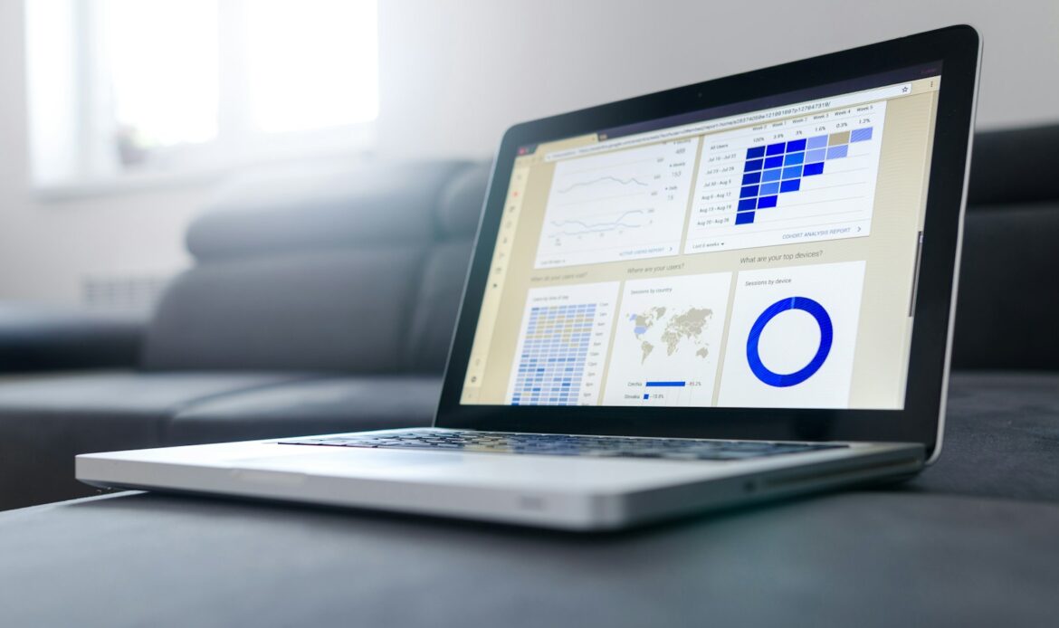 guaranteed local SEO analysis on laptop dashboard