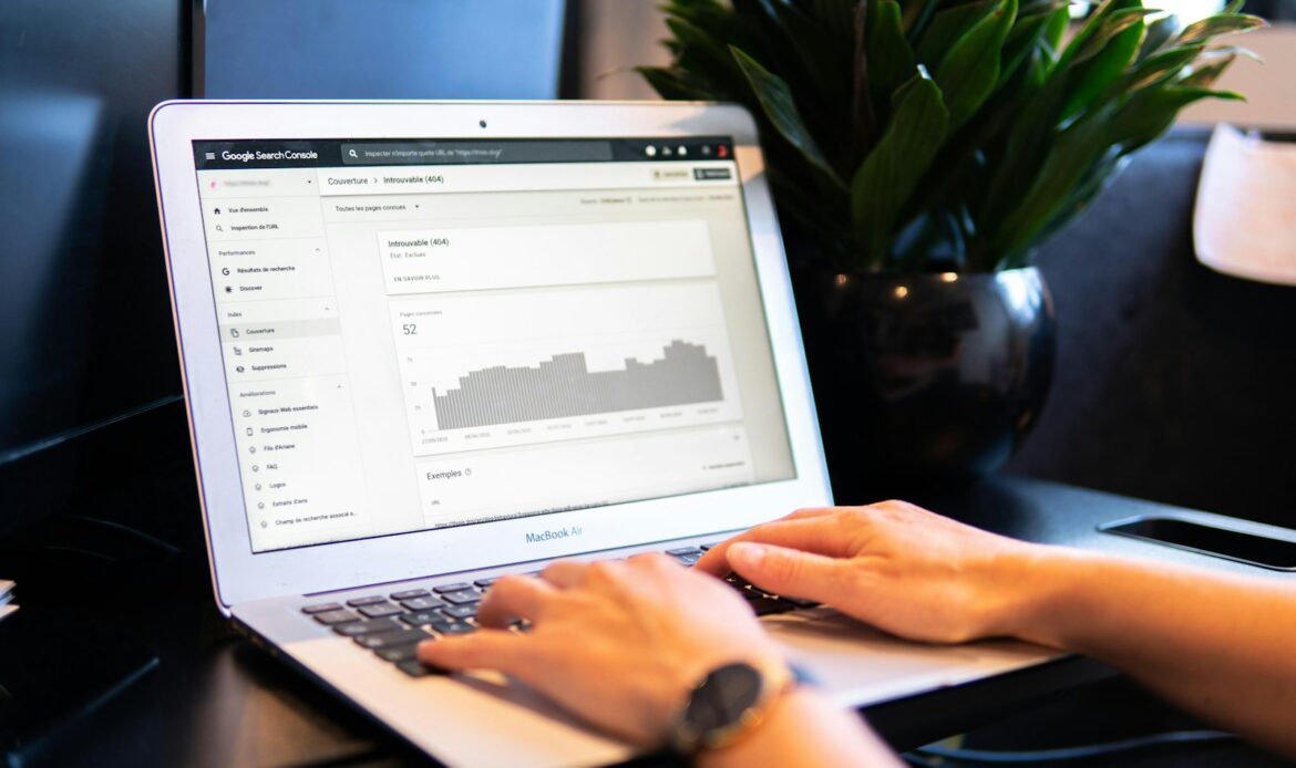 local SEO for busy Houston businesses performance analysis on laptop