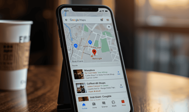 Houston Google Maps rankings shown on mobile search results