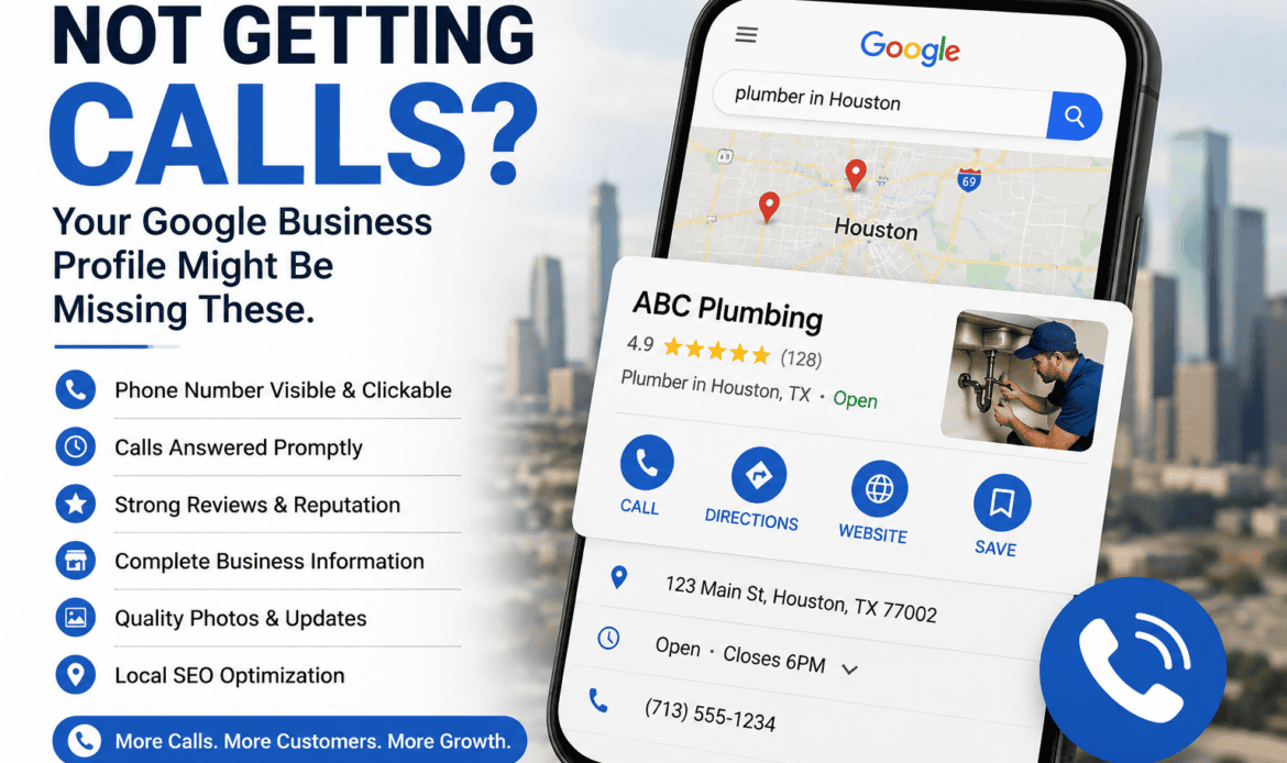 Google Business Profile not getting calls due to poor optimization and weak trust signals
