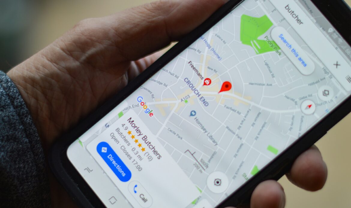 Houston Map Pack results showing three local businesses on Google Maps