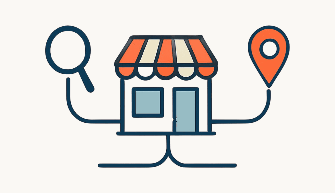 Google Business Profile category connecting a business to local search results